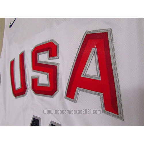 Camiseta USA 2016 Klay Thompson #11 Blanco